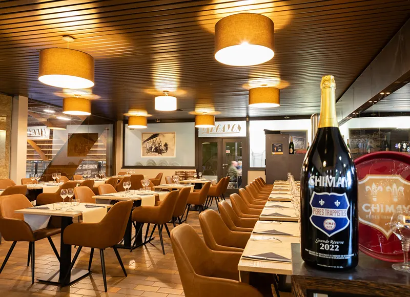 Restaurant de l'Argayon avec le bar Chimay